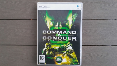 MAC DVD: Command & Conquer - Tiberium Wars peli (2007)