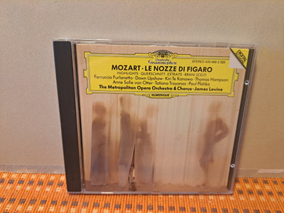 Mozart:Le Nozze Di Figaro-James Levine-Kanawa-Von Otter.. CD
