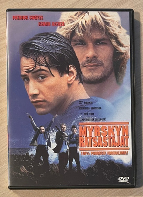 Myrskyn ratsastajat (1991) Keanu Reeves & Patrick Swayze