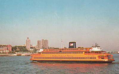 LAIVAKORTTI - TEH STATEN ISLAND FÄHRE