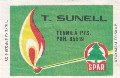 Tennilä Pys. T. Sunell,  SPAR     5/9