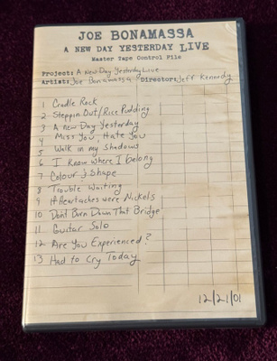 Joe Bonamassa – A New Day Yesterday Live (DVD)