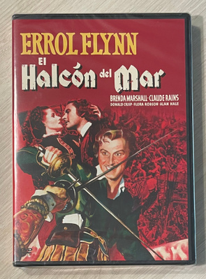 Michael Curtiz: MERIHAUKKA (1940) Errol Flynn (UUSI)