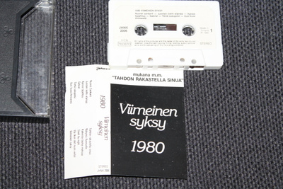 Pelle Miljoona & 1980 - Viimeinen syksy C-kasetti