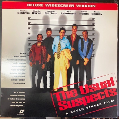 Usual Suspects LaserDisc