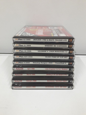 PC Plus 2000 SuperCD useita (18cd)