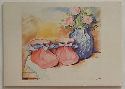 2-os. Kastekortti "Ensimäisille askelille"