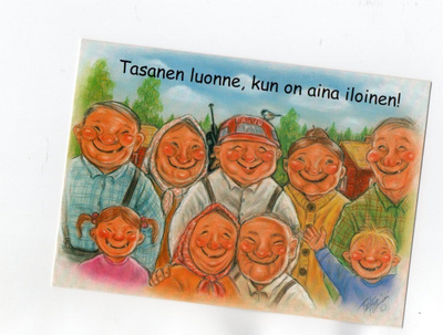 °°TASANEN LUONNE, KU ON AINA ILOINEN!°° -KORTTI / Hörölä