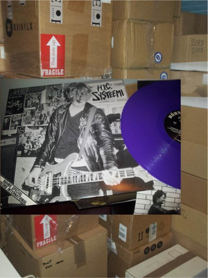 H.I.C. SYSTEEMI - Total Blackout  LP musta + RINTANAPPI