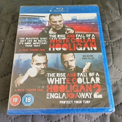The Rise and Fall of a White Collar Hooligan 1 & 2 blu-ray