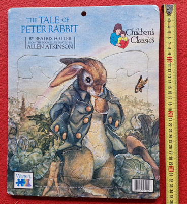 Beatrix Potter vintage palapeli pupu.1986