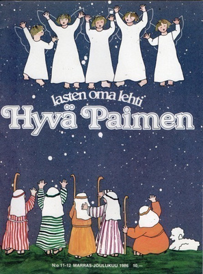 Hyvä Paimen n:o 11/12 1986  Lasten oma lehti.