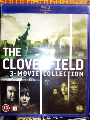 3 Blu-ray THE CLOVERFIELD 3-MOVIE COLLECTION