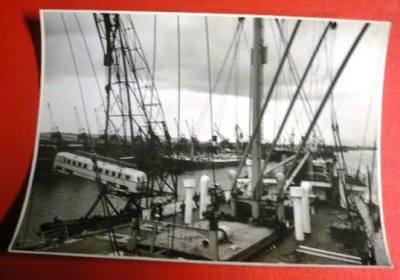 Harvinainen satamanäkymä - Kiskobussi / Schienenzepps  1939