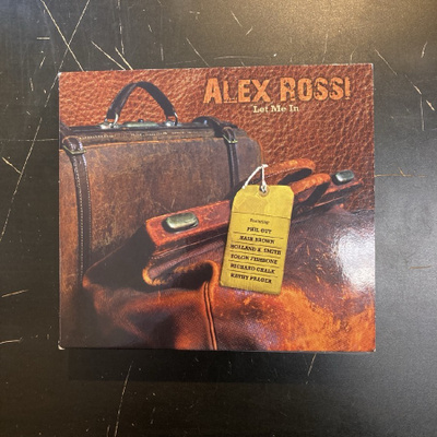 Alex Rossi - Let Me In CD