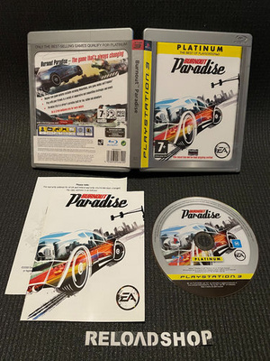 Burnout Paradise Platinum PS3 - CiB