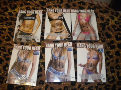 9x DVD - Bang Your Head 2001-2006 - heavy metal,hard rock