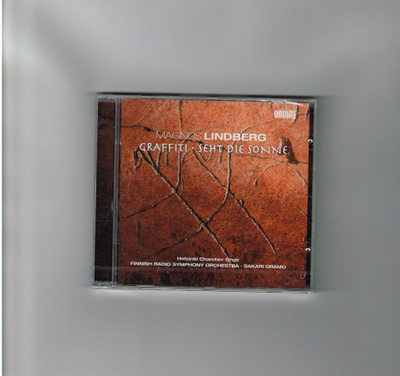 Magnus Lindberg – Graffiti - Seht Die Sonne – CD