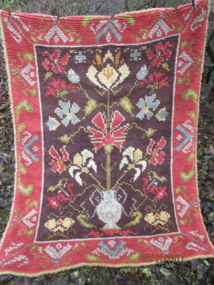 Wanha ryijy / 185 cm x 138 cm,,Upea