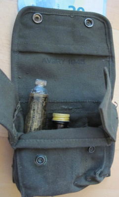 VANHA Ensiapulaukku USA Armeija 1945