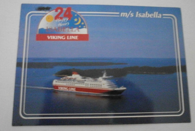 m/s Isabella, 24 h, laivaleima + Navire Helsinki p. 1991