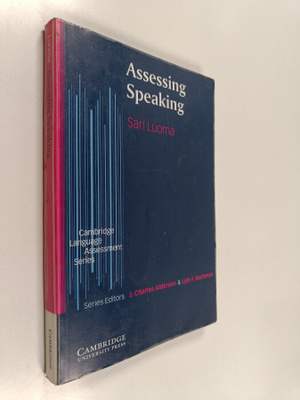 Sari Luoma : Assessing speaking