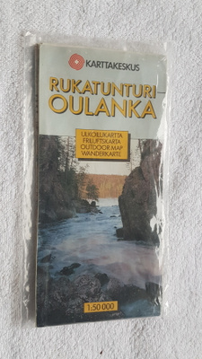 RUKATUNTURI-OULANKA ULKOILUKARTTA