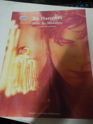 ED HARCOURT - HERE BE MONSTERS NUOTTIKIRJA