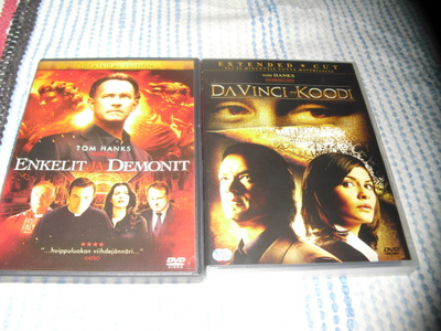 DA VINCI -KOODI + ENKELIT JA DEMONIT (Tom Hanks)