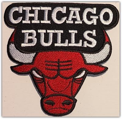 NBA - Chicago Bulls -kangasmerkki / hihamerkki
