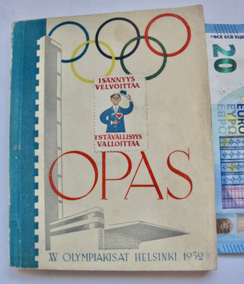 VANHA Virallinen Opas Helsinki Olympia 1952