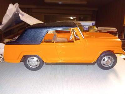JEEP JEEPSTER ROADSTER By DAIYA Japan 1960's