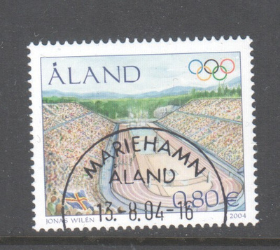 Åland 2004 Olympia loistoleimalla.