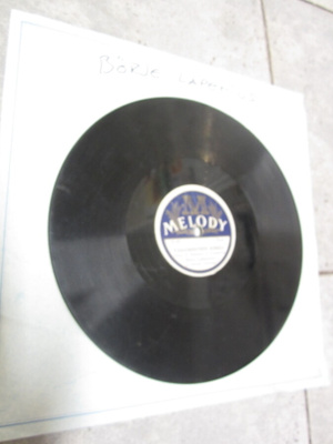 Börje Lampenius - Meeri-Valssi / varjorinteen1954 Savikiekko