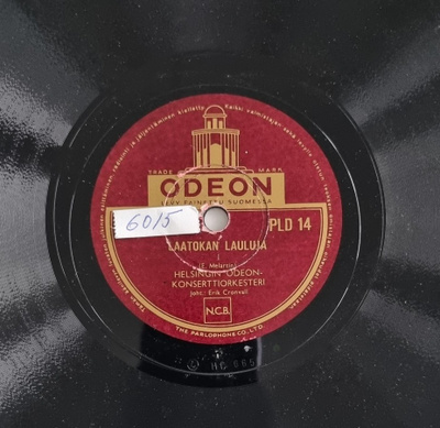 Savikiekko 1935 - Helsingin Odeon Konserttiork. Odeon PLD 14