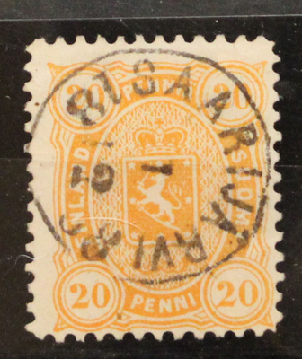 # 23123 # 1-r Saarijärvi 1.12.1888 - M-85 20p