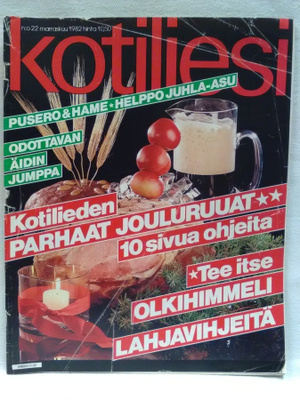 Kotiliesi No 22 marraskuu 1982