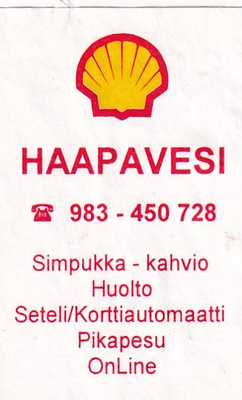 Haapavesi , SHELL 1/9
