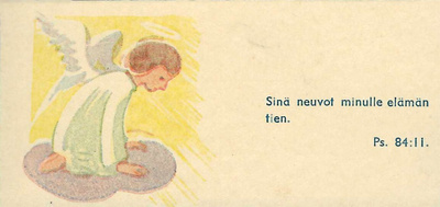 enkelikortti sinä neuvot minulle elämän tien ps. 84:11 käytt
