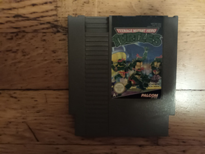 Nintendo 1985 (Nes) Turtles peli region code A