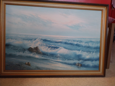 Taulu merimaisema 118 x 69 cm