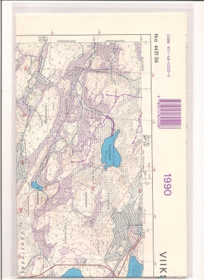Peruskartta 1:20 000 Viiksimö, Kuhmo