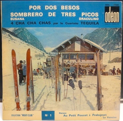7” SINGLE EP Cuarteto Tequila - Por Dos Besos