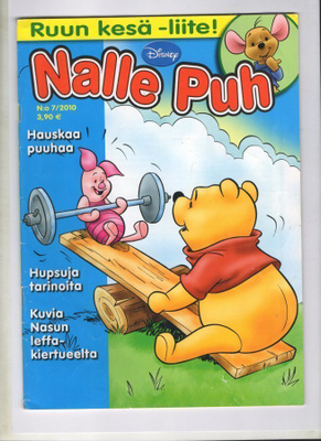 Nalle Puh n:o 7 2010 Liite on mukana