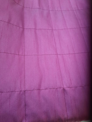 Violetti tikkikangas 160x75cm