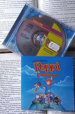 Astrid Lindgrenin Peppi Pitkätossu (ääniraita, CD)