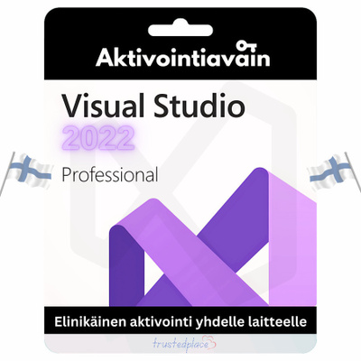 Visual Studio 2022 Professional | Aktivointiavain