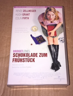 BRIDGET JONES SCHOKOLADE ZUM FRUHSTUCK VHS