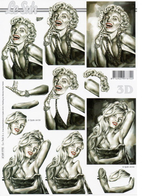 3D °"MARILYN MONROE & PAMELA ANDERSSON"° /Le Suh