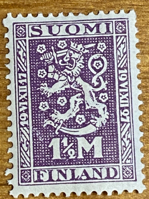 ITSENÄSYYDEN 10-VUOTISJUHLA 1 1/2MK**